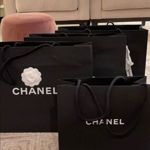 Chanel shopping bags